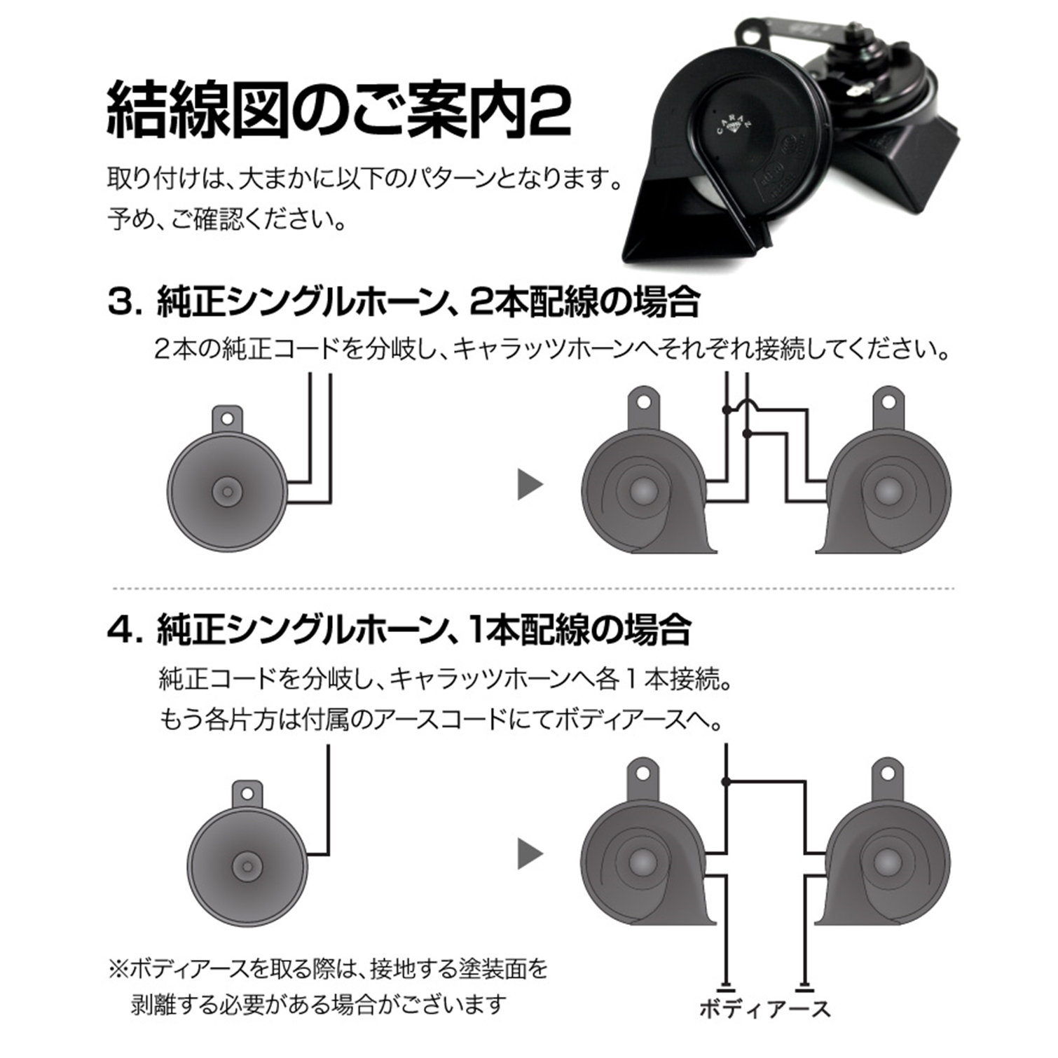 Jpn公式オンラインショップ キャラッツホーンcz6000 薄型 分岐用カプラ H